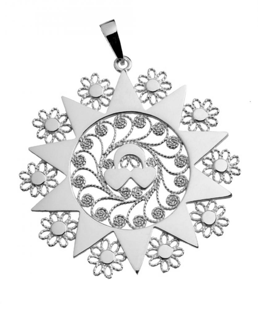 Ciondolo presentosa P09C in argento 925%° cm 4.5