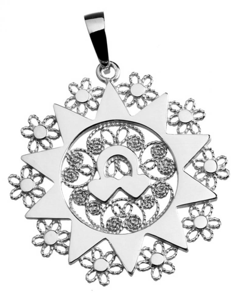 Ciondolo presentosa P06C in argento 925%° Cm 2.8