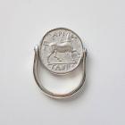 Anello con moneta Greca cod. 016