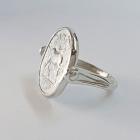 Anello con moneta Greca cod. 016