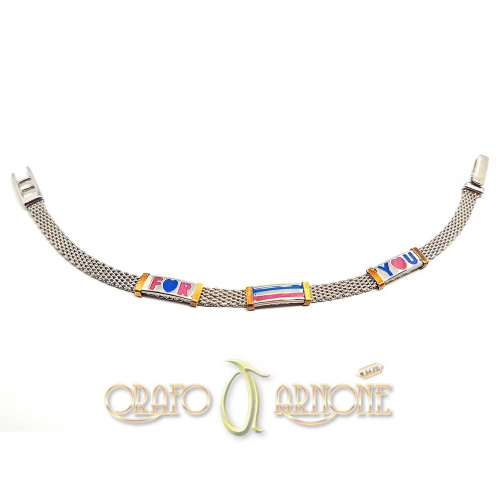 Bracciale Acciaio For You