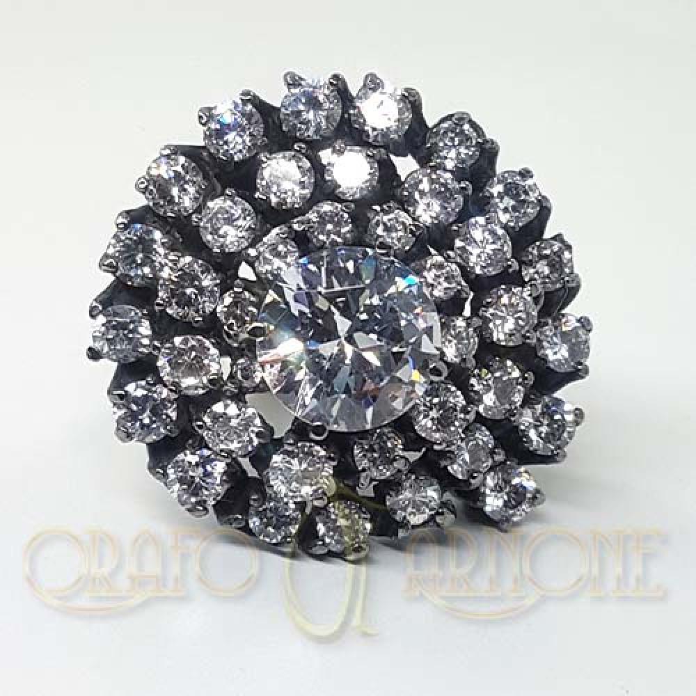 Anello Spirale Nero