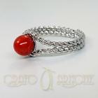Anello con Corallo cod.1896010