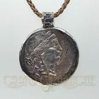 Ciondolo moneta Greca OPPIVS PR Victory